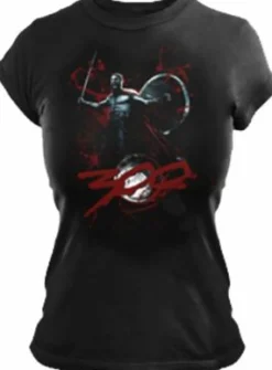 300 - King Leonidas Yelling Female T-Shirt