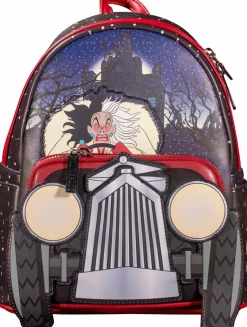 101 Dalmatians (1961) - Cruella Car 10” Faux Leather Mini Backpack