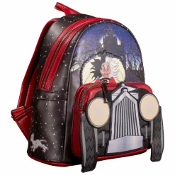101 Dalmatians (1961) - Cruella Car 10” Faux Leather Mini Backpack