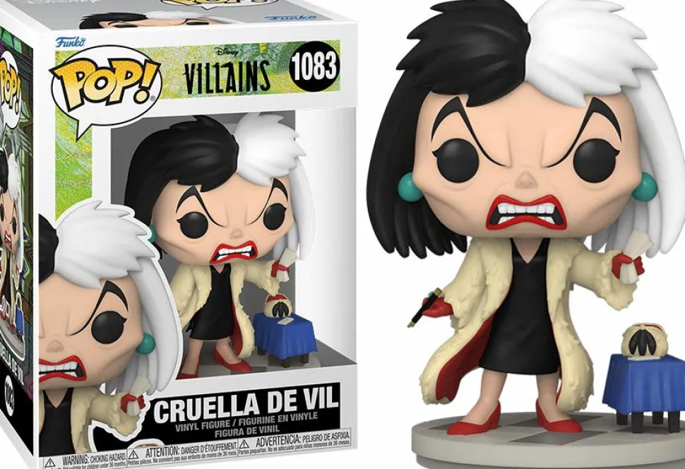 101 Dalmatians - Cruella de Vil Ultimate Disney Villains Pop! Vinyl Figure
