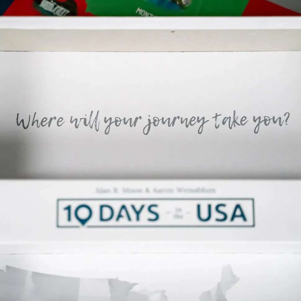 10 Days in the USA - Board Game