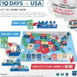 10 Days in the USA - Board Game