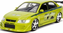 2 Fast 2 Furious - Brian’s 2002 Mitsubishi Lancer Evolution VII 1/24th Scale Metals Die-Cast Vehicle Replica