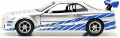 2 Fast 2 Furious - Brian’s 1999 Nissan Skyline GT-R R34 1/32 Scale Metals Die-Cast Vehicle Replica