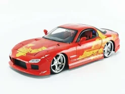 2 Fast 2 Furious - Orange Julius’ 1993 Mazda RX-7 FD 1/24th Scale Die-Cast Vehicle Replica