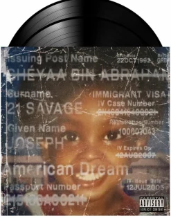 21 Savage - American Dream 2xLP Vinyl Record