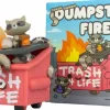 100% Soft - Dumpster Fire Trash Panda Edition 3" Vinyl Figure