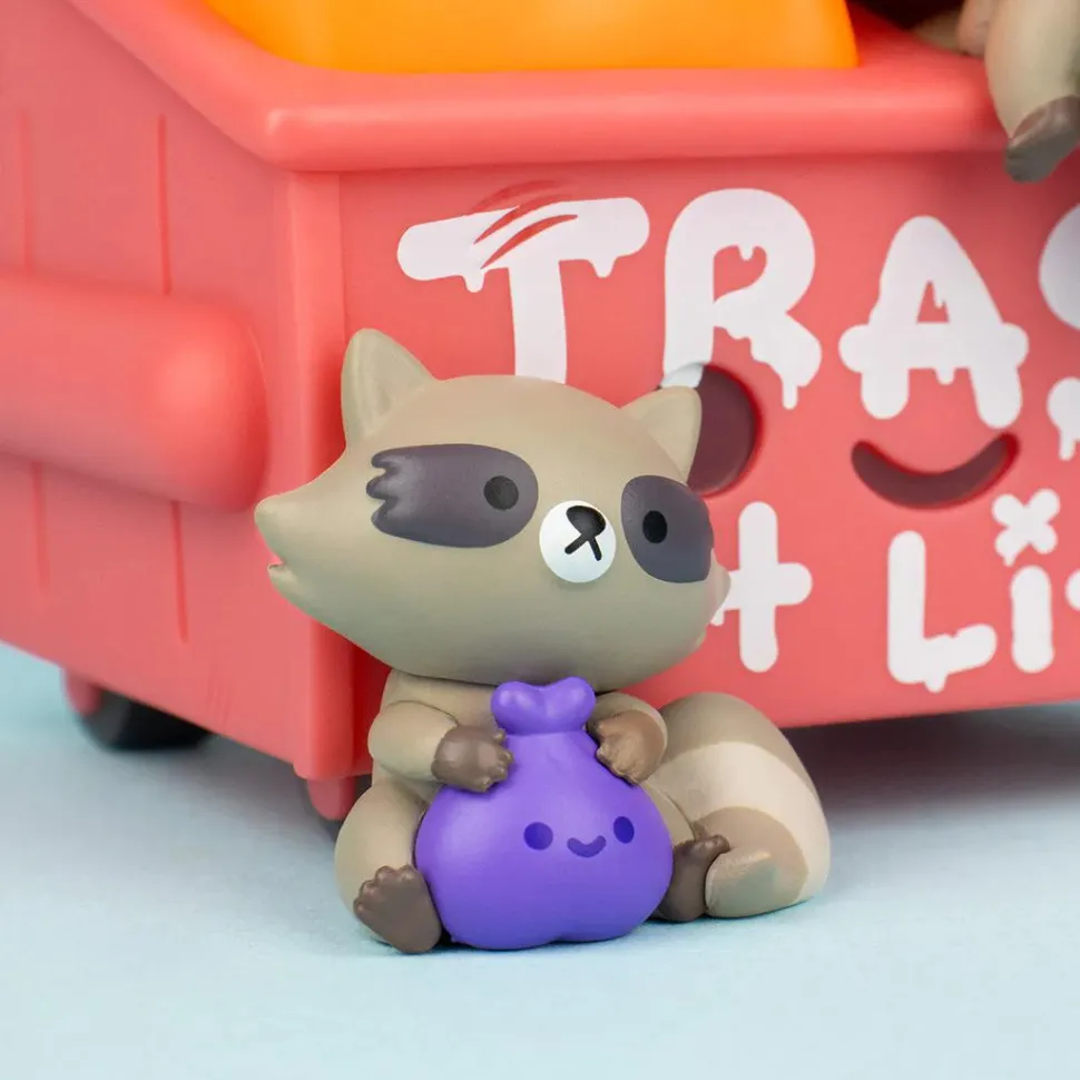 100% Soft - Dumpster Fire Trash Panda Edition 3" Vinyl Figure