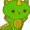 100% Soft - Kaiju Kitties Boomu Enamel Pin