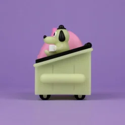 100% Soft - Lil' Dumpster Fire x This Is Fine Glow-in-the-Dark Vinyl Figure