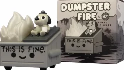 100% Soft - Lil' Dumpster Fire / This Is Fine Newsprint Edition 3" Vinyl Figure