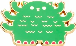 100% Soft - Pangpang Kaiju Kitties Enamel Pin
