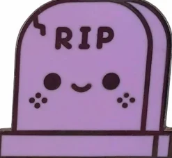 100% Soft - R.I.P. Enamel Pin