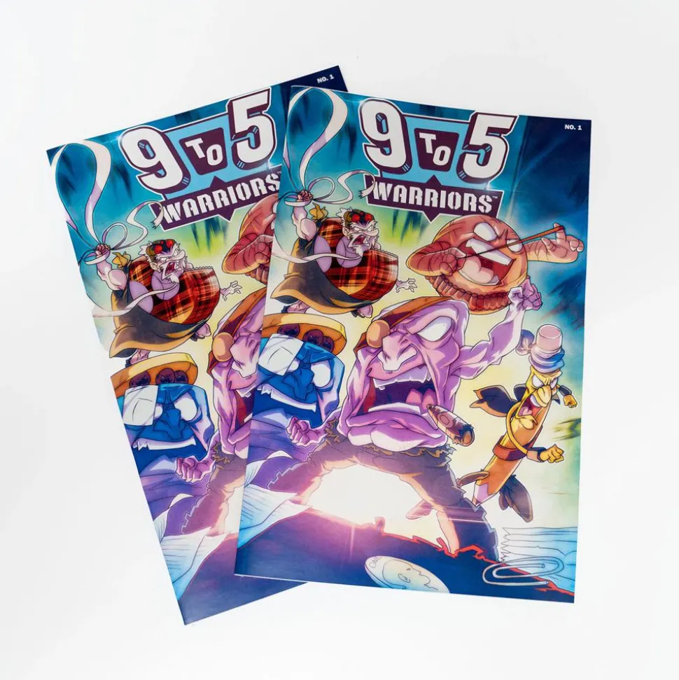 9 to 5 Warriors - Issue #1 The First Shift Single Issue Paperback Comic Book