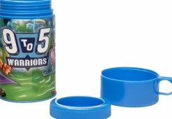 9 to 5 Warriors - Tin Tote / Lunch Box & Thermos 2-Pack