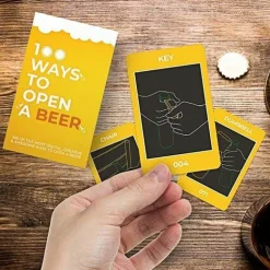 100 Ways to Open a Beer Card Set