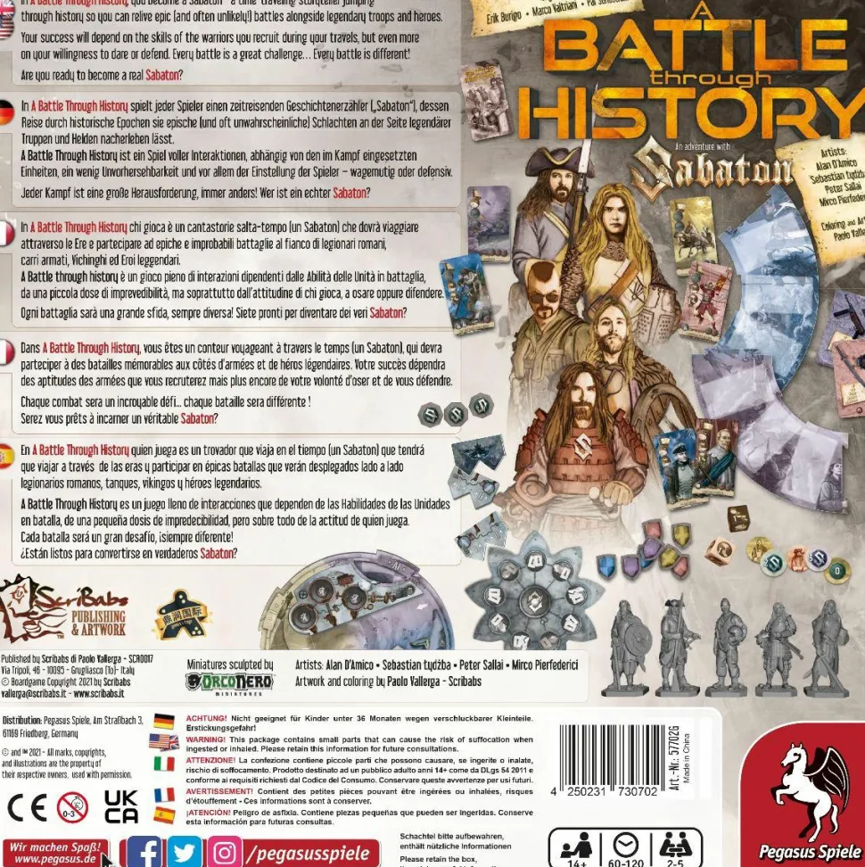 A Battle Through History - Board Game