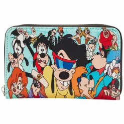 A Goofy Movie - Movie Moments 4” Faux Leather Zip-Around Wallet