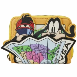 A Goofy Movie - Road Trip 4" Faux Leather Zip-Around Wallet
