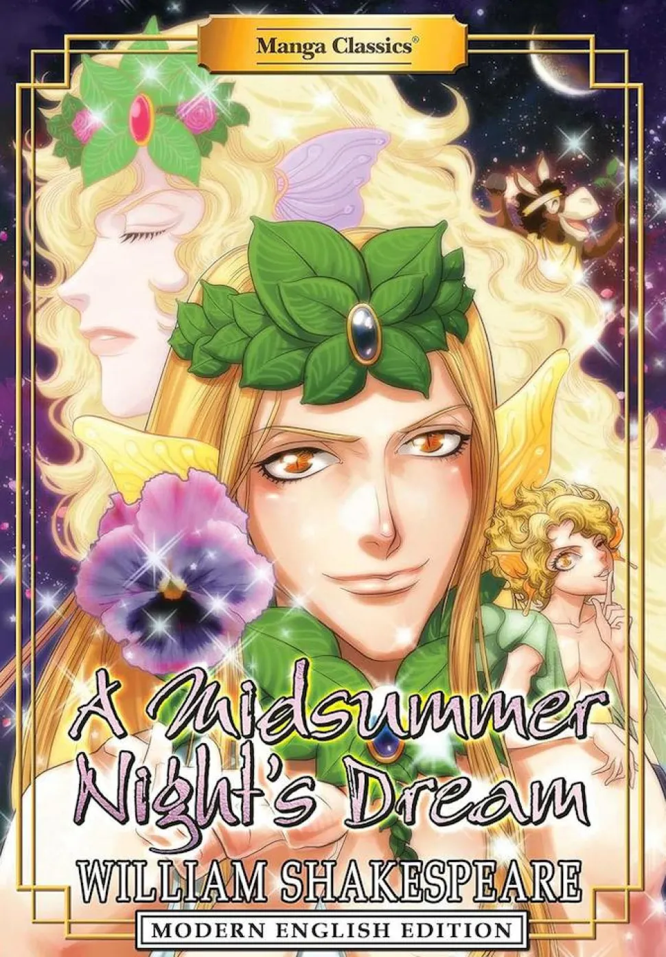 A Midsummer Night's Dream by William Shakespeare Manga Classics Modern English Edition Paperback Book
