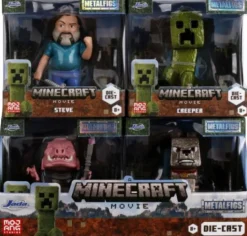 A Minecraft Movie (2025) - Metalfigs 2.5" Die-Cast Figure (Display of 12)