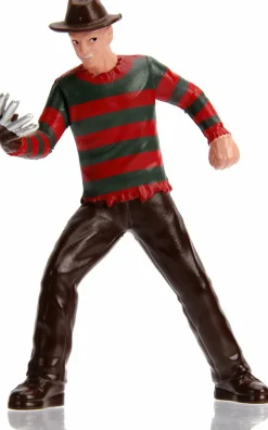 A Nightmare on Elm Street - Freddy Kreuger with 1958 Cadillac s62 1/24th Scale Hollywood Rides Die-Cast Vehicle Replica