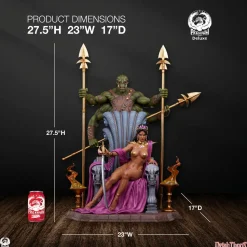 A Princess of Mars - Dejah Thoris Deluxe 1/4th Scale Statue