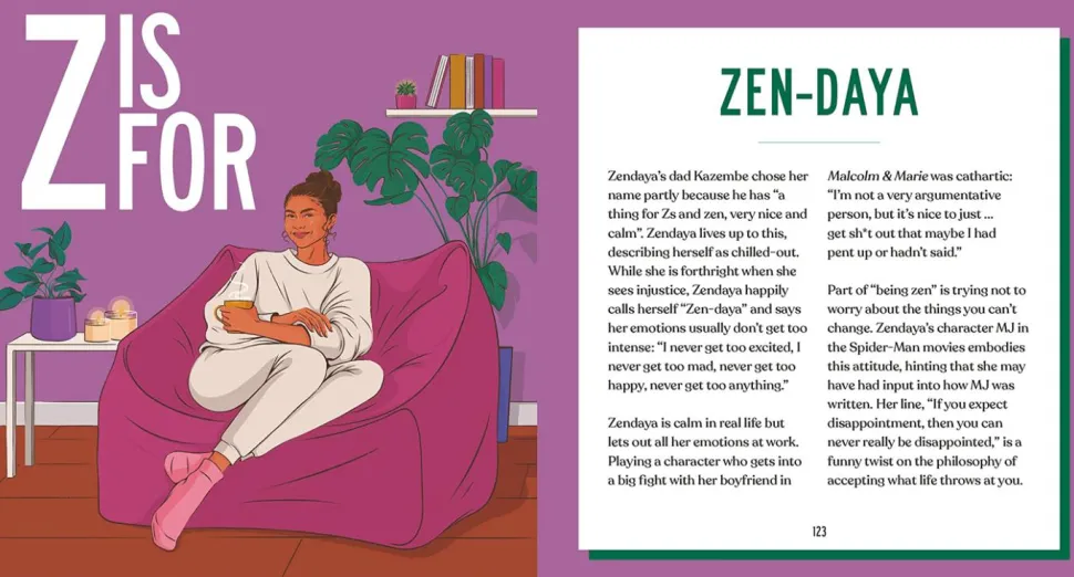 A to Zendaya: A Celebration of a Pop Culture Icon by Satu Hameenabo-Fox Hardcover Book