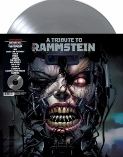 A Tribute To Rammstein by Various Artists LP Vinyl Record (Silver Coloured Vinyl)