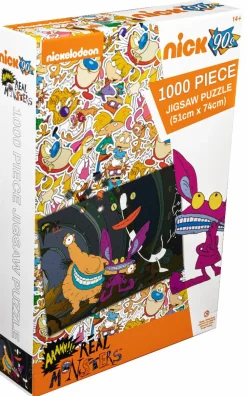 Aaahh!!! Real Monsters - Sewer Tunnel Jigsaw Puzzle (1000 Piece)