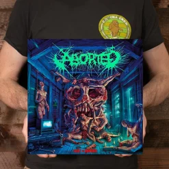 Aborted - Vault of Horrors LP Vinyl Record (Purple/Black Split Coloured Vinyl)