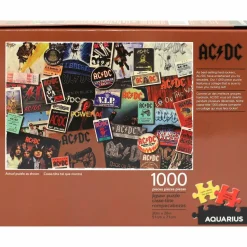 AC/DC - Albums 1000 Piece Jigsaw Puzzle