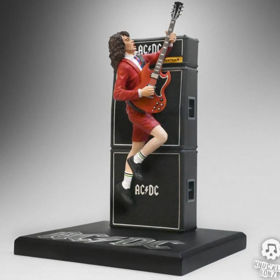 AC/DC - Angus & Malcolm Young Rock Iconz 1/9th Scale Statue (Set of 2)