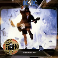 AC/DC - Blow Up Your Video LP Vinyl Record (50th Anniversary Gold Nugget Coloured Vinyl)