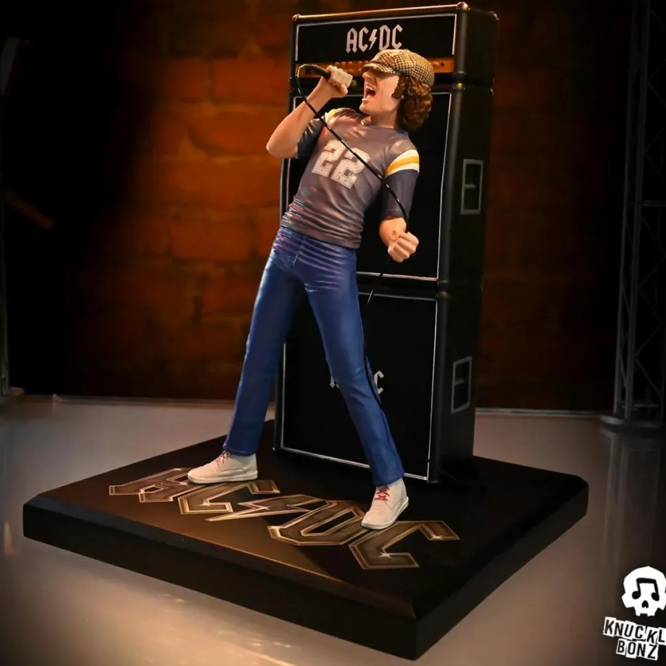 AC/DC - Brian Johnson Rock Iconz 1/9th Scale Statue