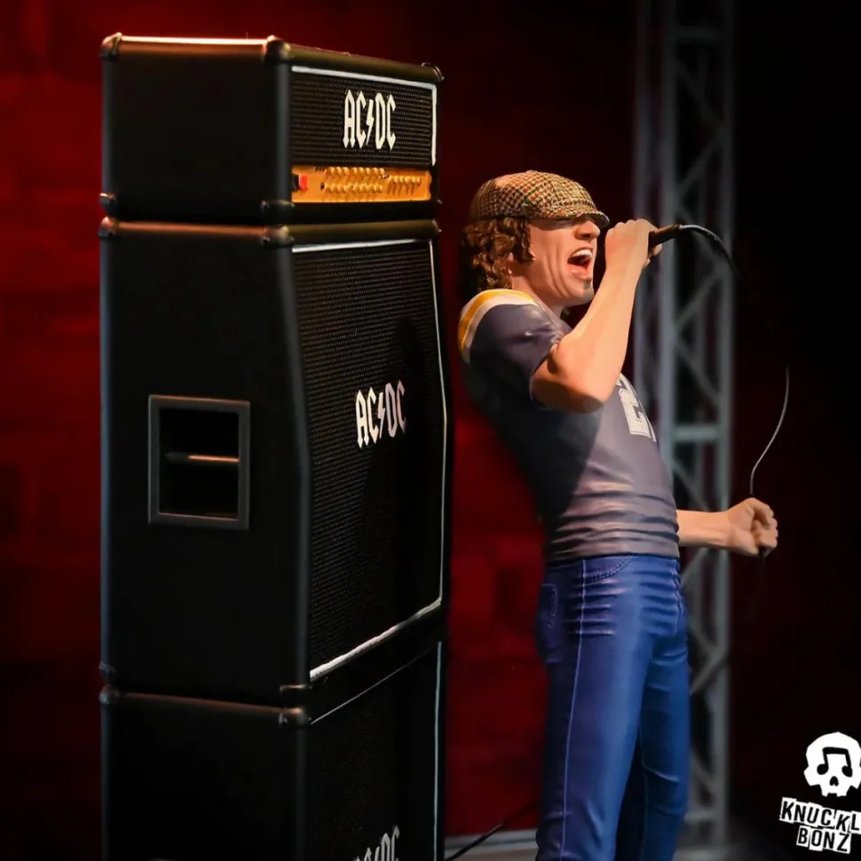 AC/DC - Brian Johnson Rock Iconz 1/9th Scale Statue