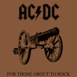 AC/DC - For Those About To Rock (We Salute You) LP Vinyl Record