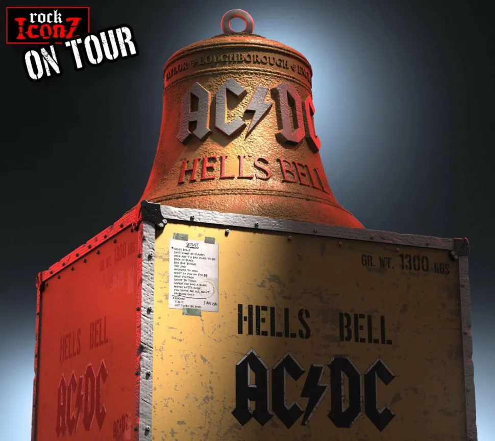 AC/DC - Hells Bells on Tour Scaled Replica