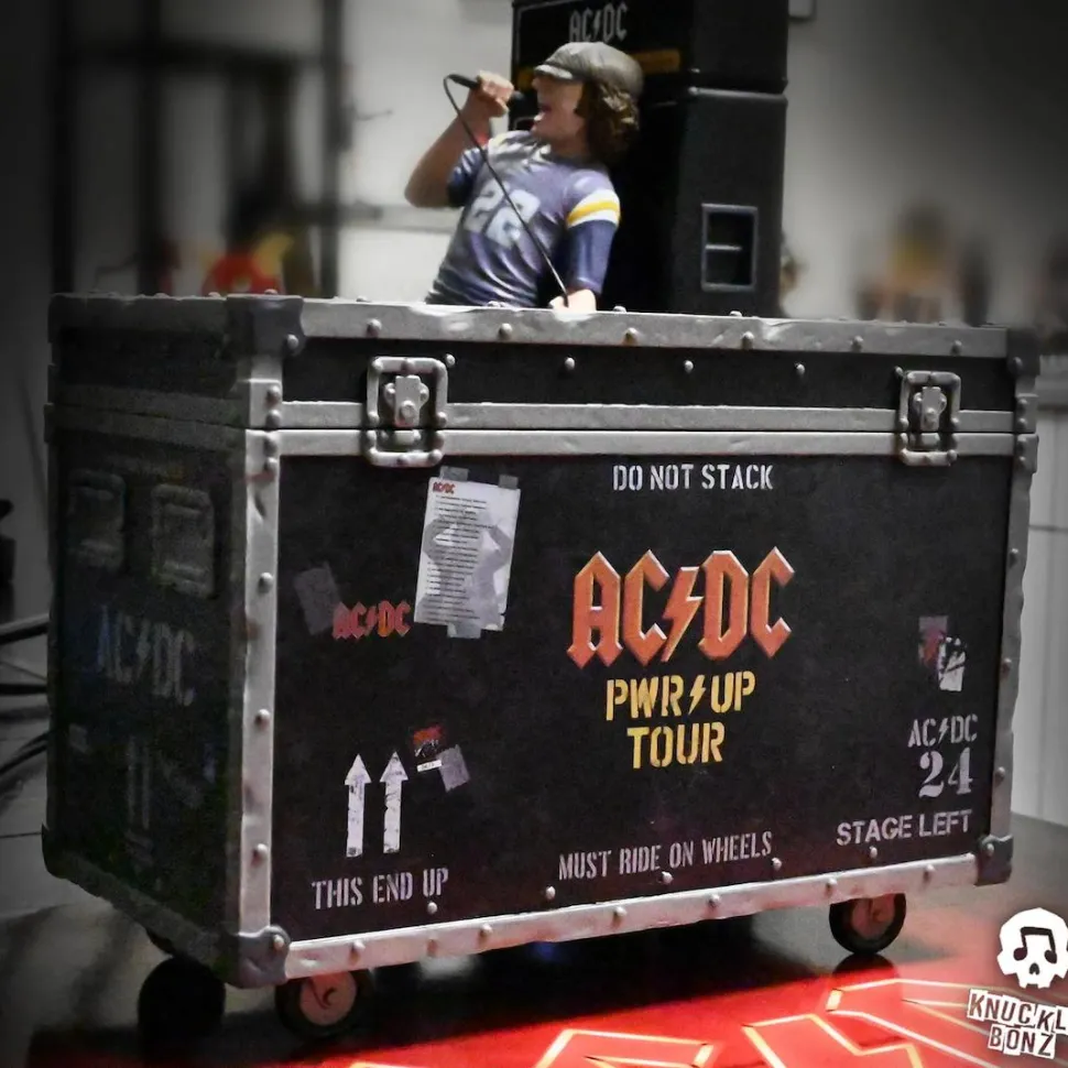 AC/DC - PWR Up Tour Road Case Rock Iconz 'On Tour' Statue