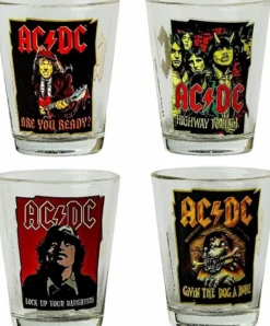 AC/DC - Shot Glass 4-Pack