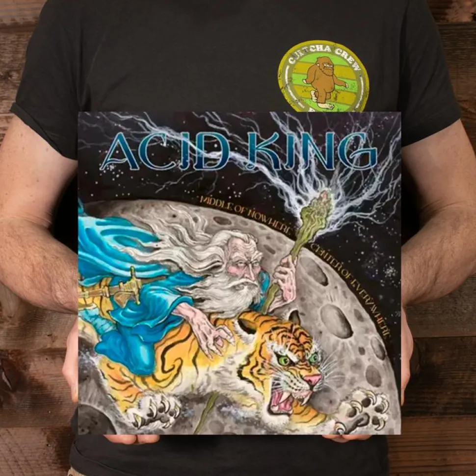 Acid King - Middle of Nowhere, Centre of Everywhere 2xLP Vinyl Record (2024 Record Store Day Exclusive Black & White Nebula Effect Vinyl)