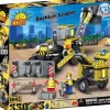 Action Town - 330 Piece Construction Backhoe Loader