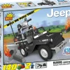 Action Town - 140 Piece Willys MB Jeep Police SWAT Car