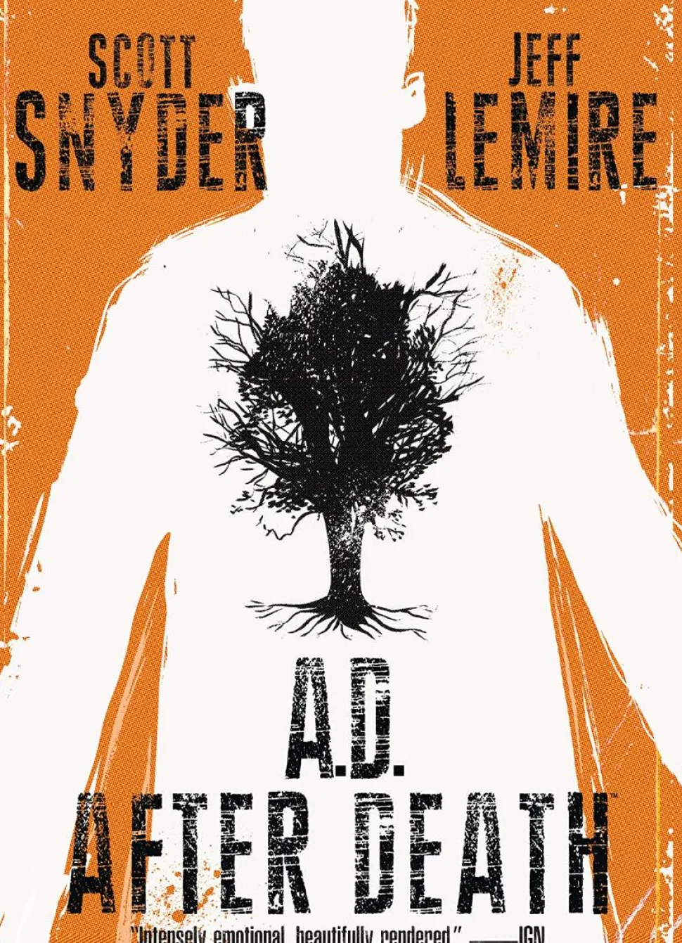 A.D. After Death by Scott Snyder & Jeff Lemire Hardcover Book
