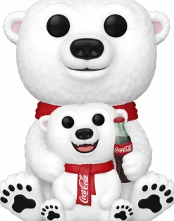 Ad Icons - Coca-Cola Polar Bear with Cub Pop! Vinyl Figure