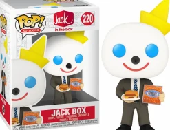 Ad Icons: Jack in the Box - Jack Box with Burger Pop! Vinyl Figure