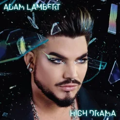 Adam Lambert - High Drama LP Vinyl Record (Clear Vinyl)