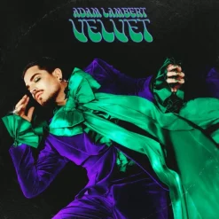 Adam Lambert ‎- Velvet 2xLP Vinyl Record (Purple & Green Coloured Vinyl)