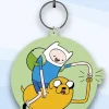 Adventure Time - Fist Bump Rubber Keychain