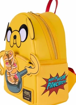 Adventure Time - Jake Cosplay 10" Faux Leather Mini Backpack